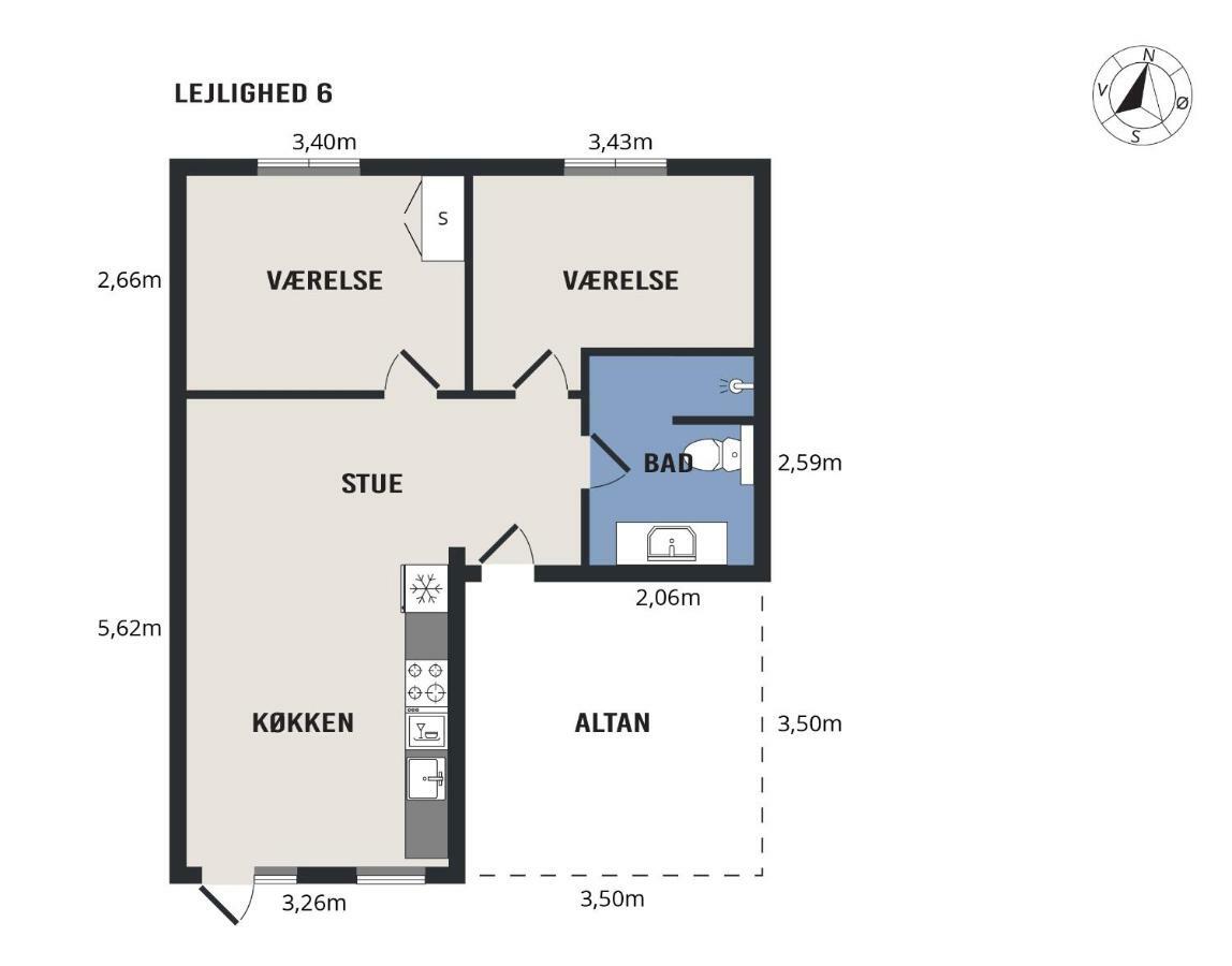 Hotel Litorina Appartements Lokken Bagian luar foto
